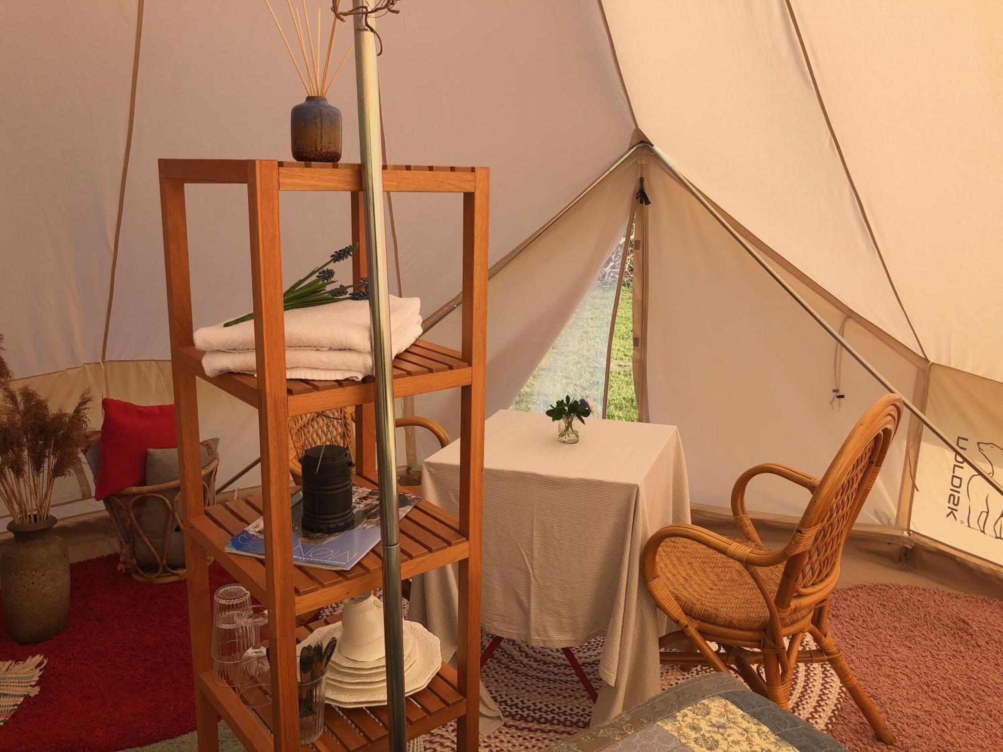 Готель Helles Have Glamping Стеге Екстер'єр фото