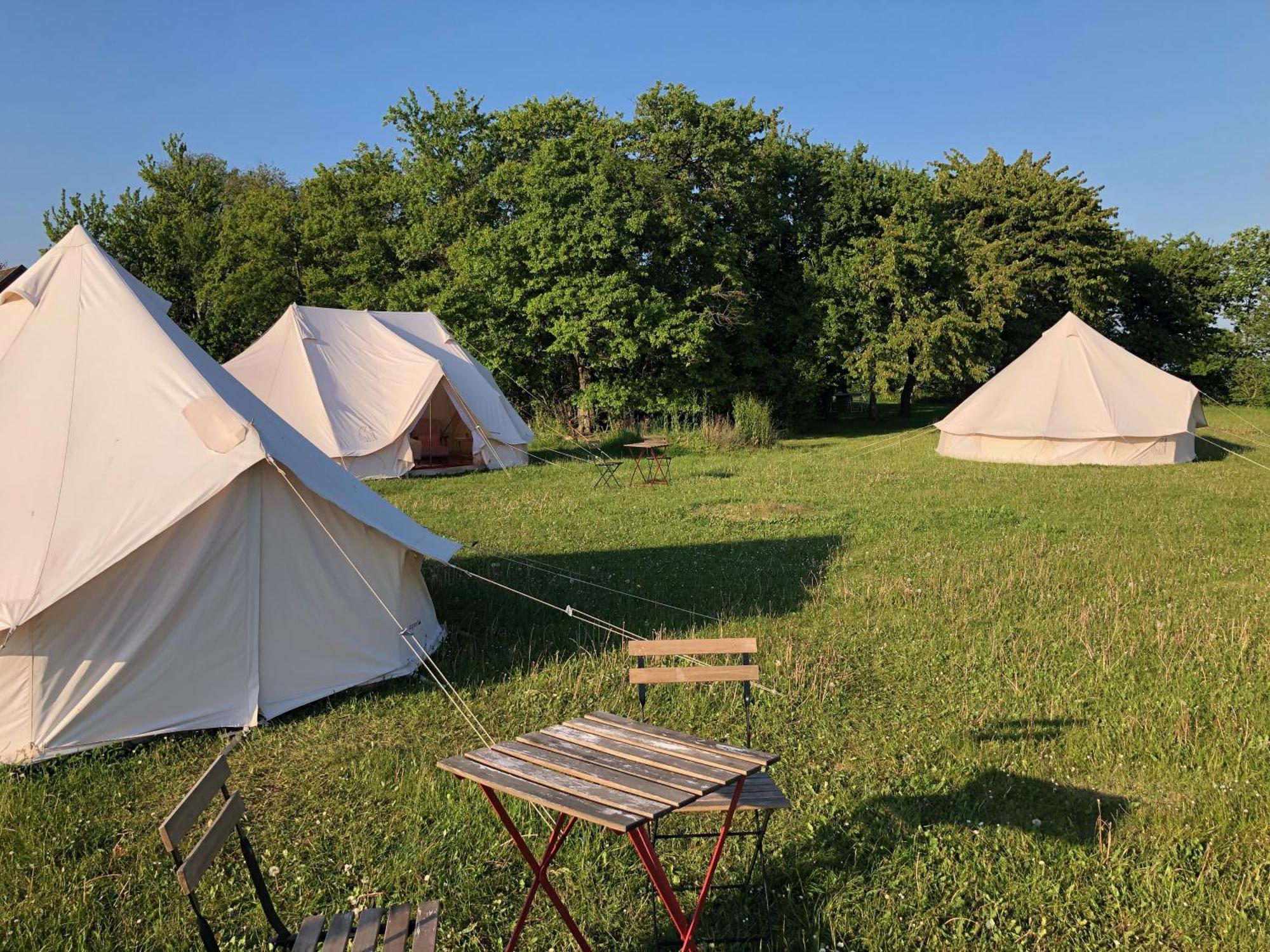 Готель Helles Have Glamping Стеге Екстер'єр фото