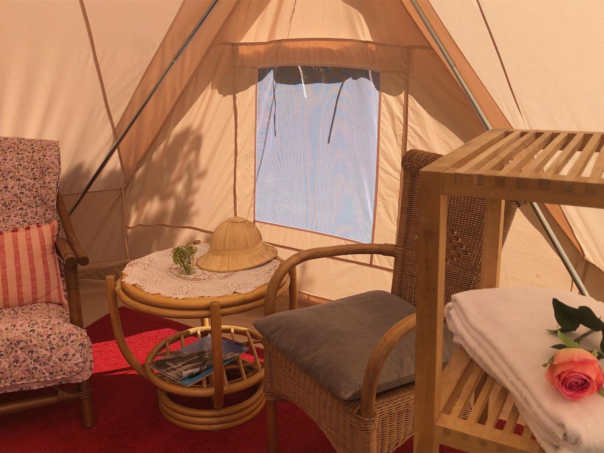 Готель Helles Have Glamping Стеге Екстер'єр фото