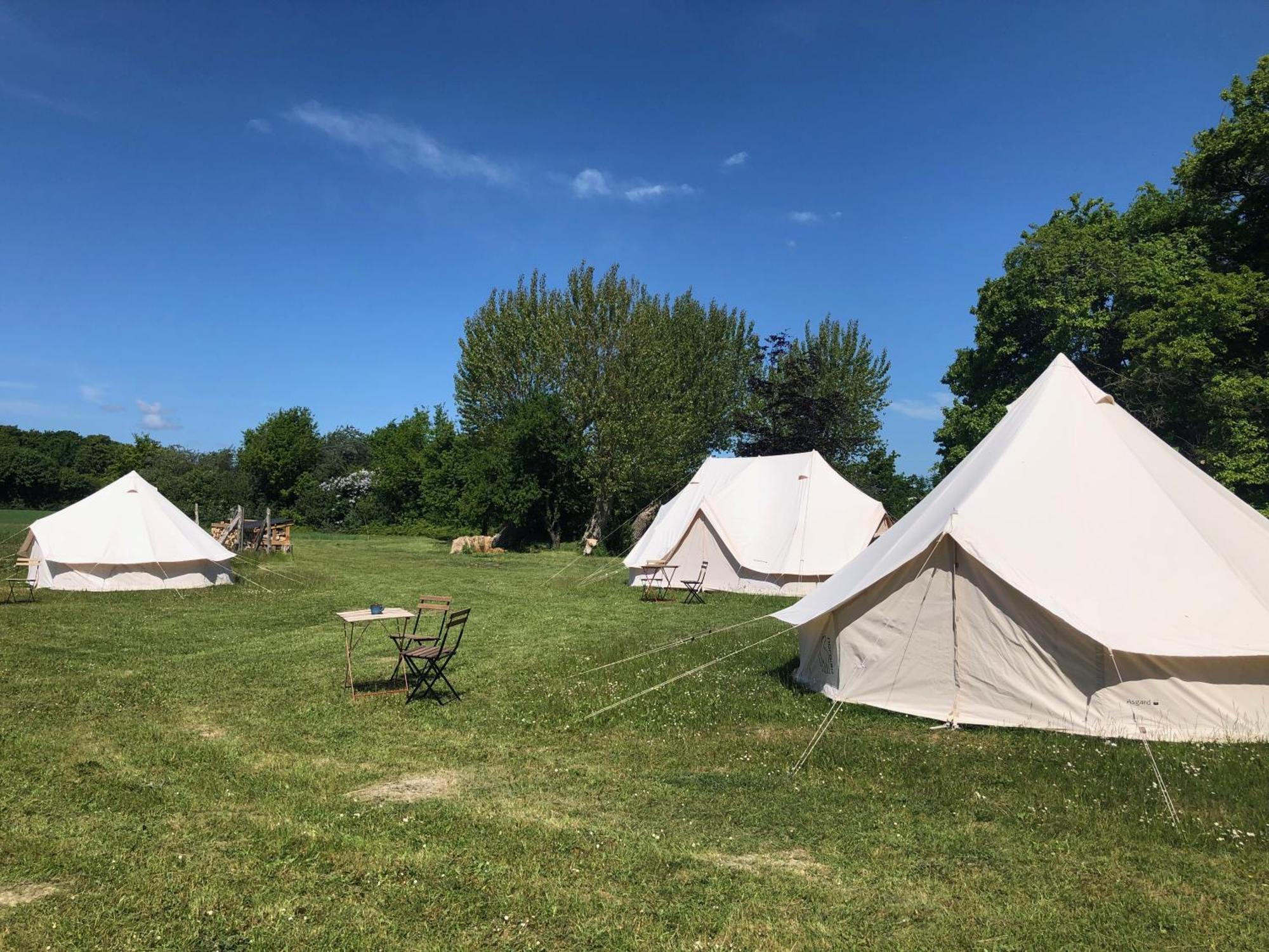 Готель Helles Have Glamping Стеге Екстер'єр фото
